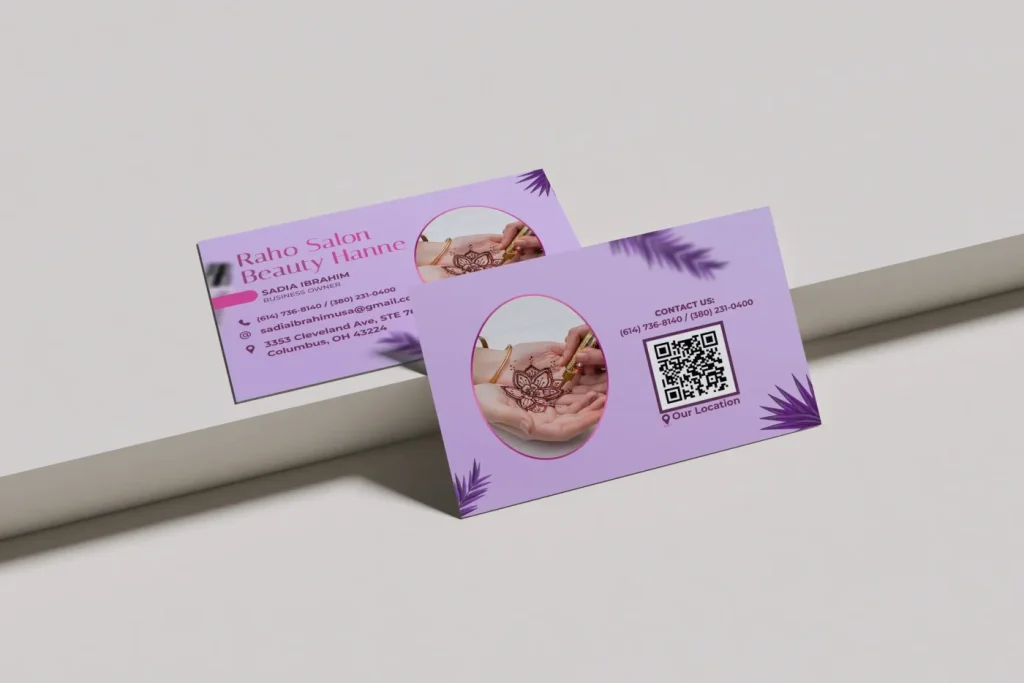 Business card design