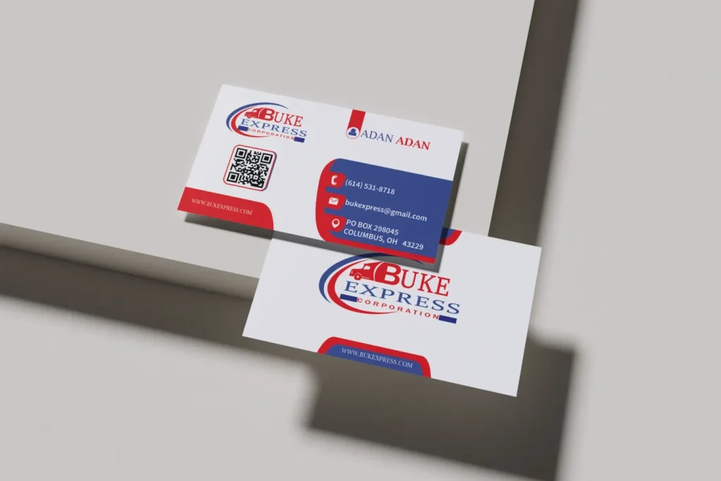 Buke Express business cards
