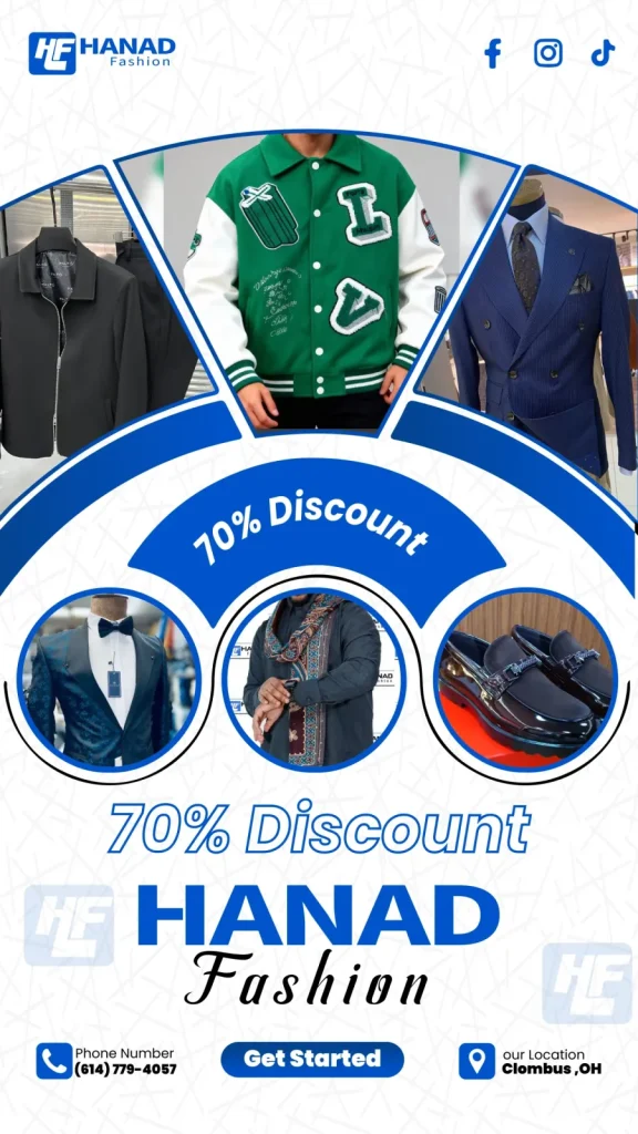 Hanad Fashion TikTok poster